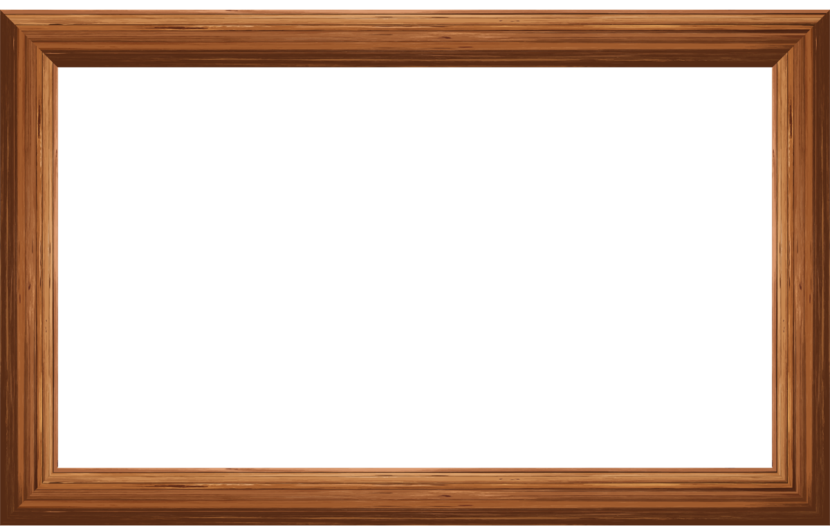 a wooden frame still image - its contents change depending on the scene in the game